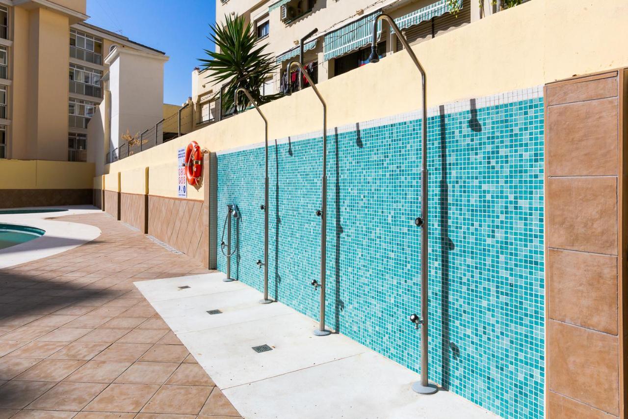 Ver853 - Estudio Con Terraza Vistas Al Mar, Piscina, Playa, Centro توريمولينوس المظهر الخارجي الصورة