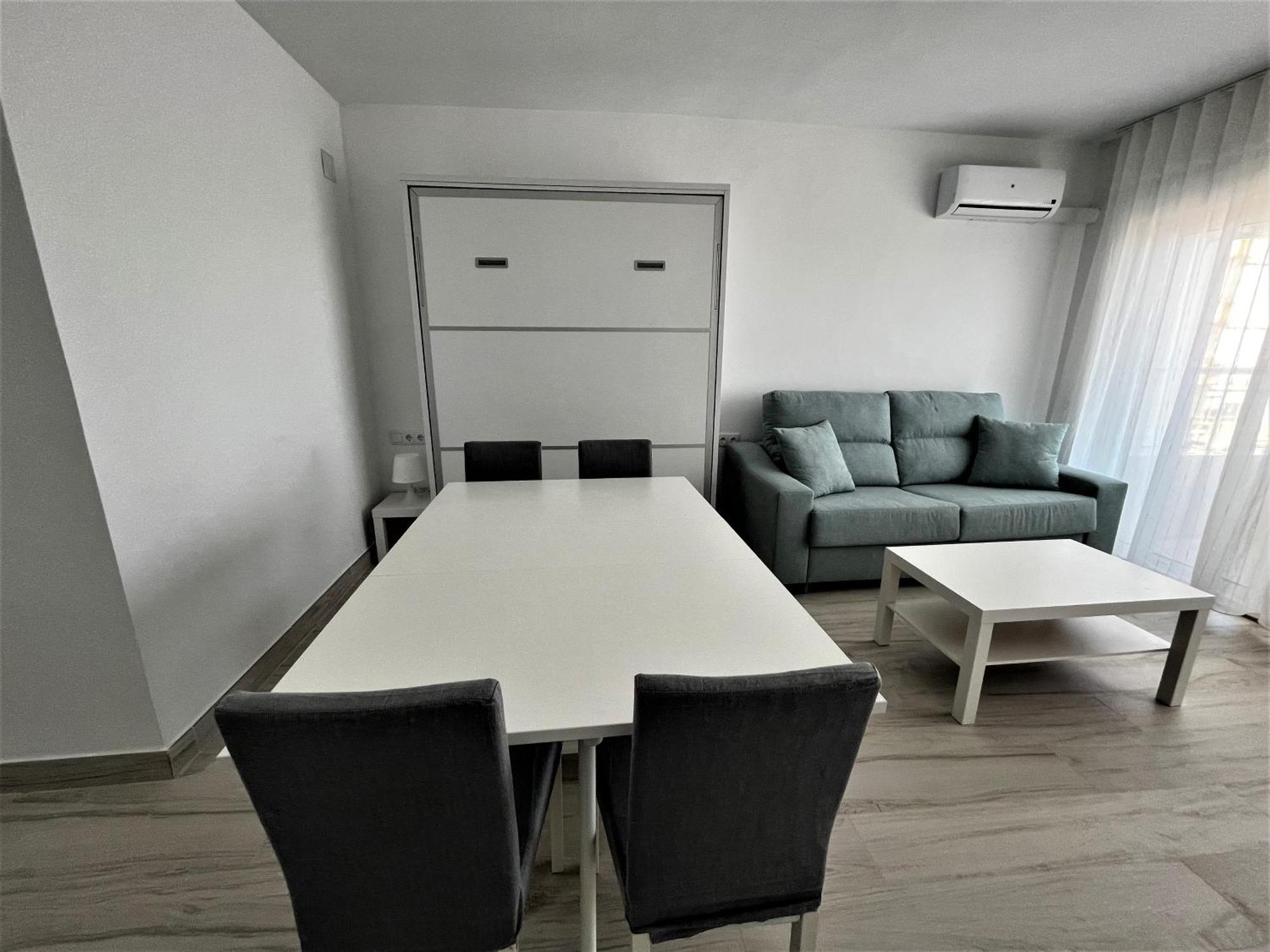 Ver853 - Estudio Con Terraza Vistas Al Mar, Piscina, Playa, Centro توريمولينوس المظهر الخارجي الصورة